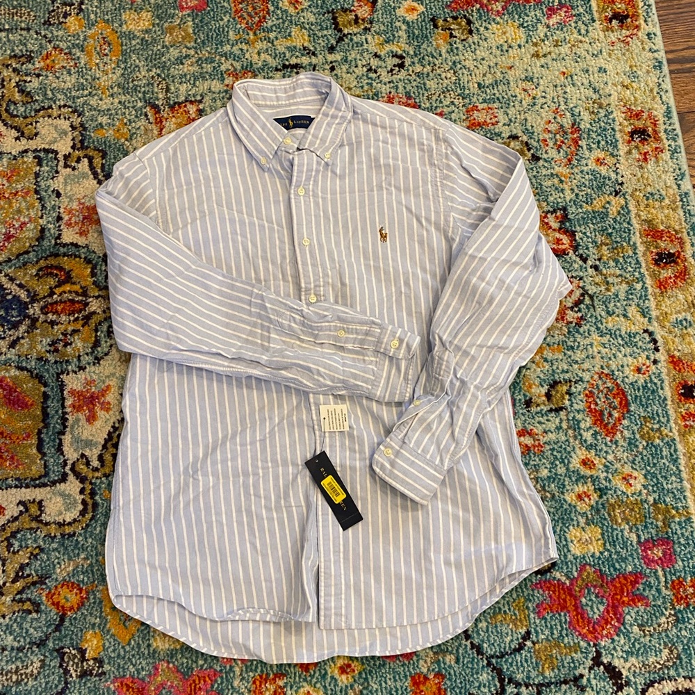 NWT polo button down